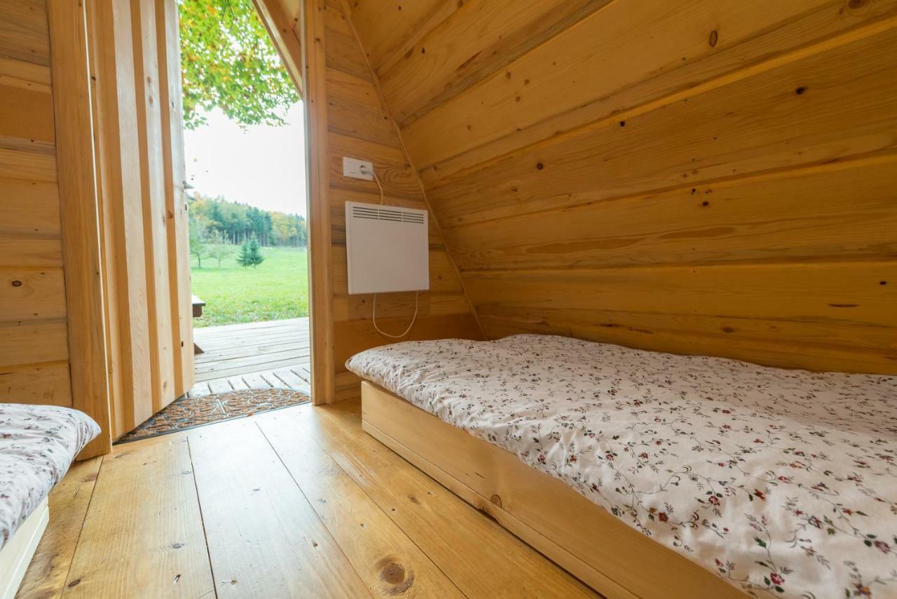 Glamping Village - Speleo Camp Logatec Dış mekan fotoğraf