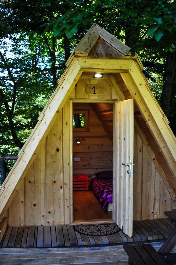 Glamping Village - Speleo Camp Logatec Dış mekan fotoğraf